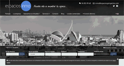Desktop Screenshot of espaciosinmo.com